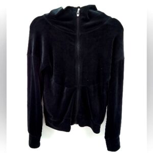 Spyder Velour Track Jacking Vegan Full Zip Pockets S Sports Running Walking